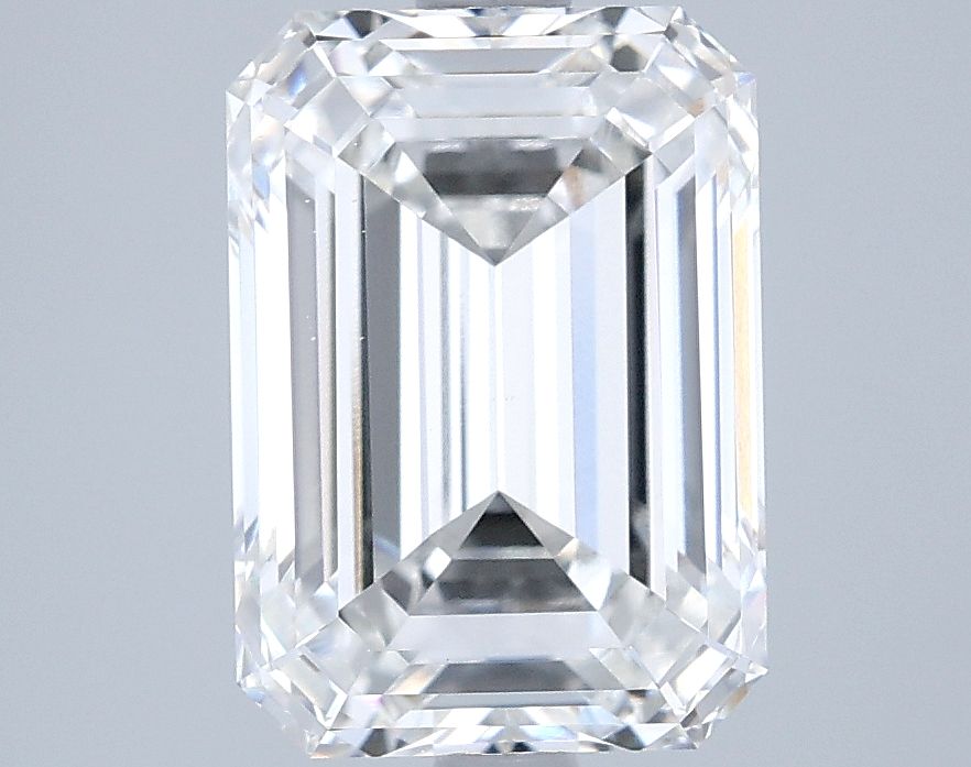 3.57 ct. emerald Lab Grown Diamond front image