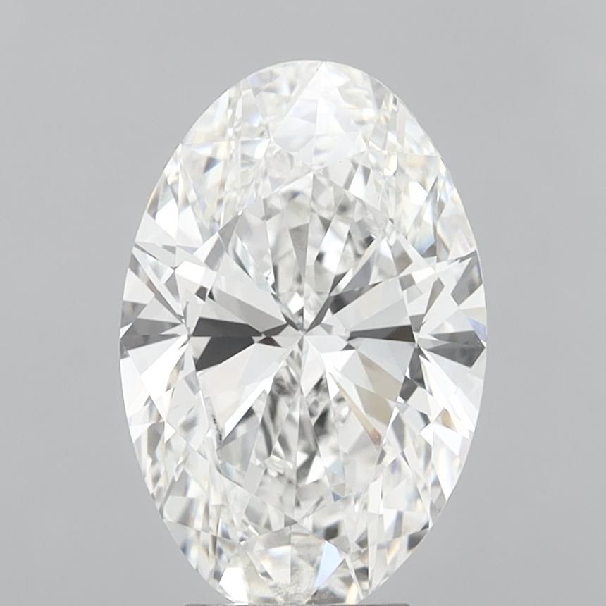 5.39 ct. oval Lab Grown Diamond front image