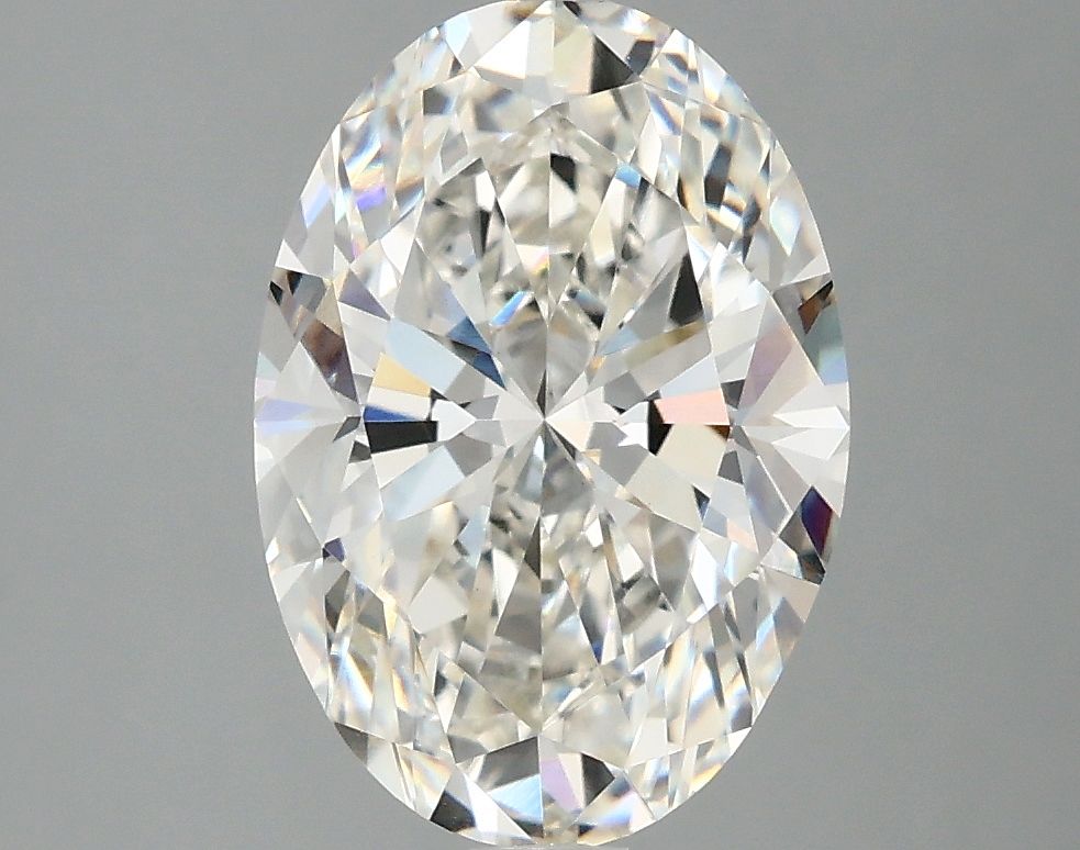 3.02 ct. oval Lab Grown Diamond front image
