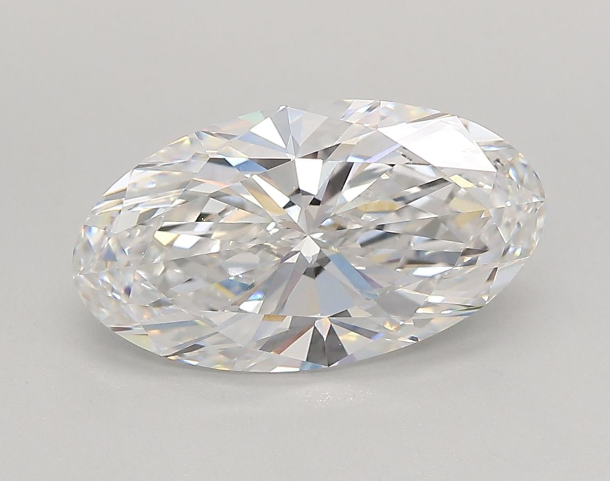 2.81 ct. oval Lab Grown Diamond front image