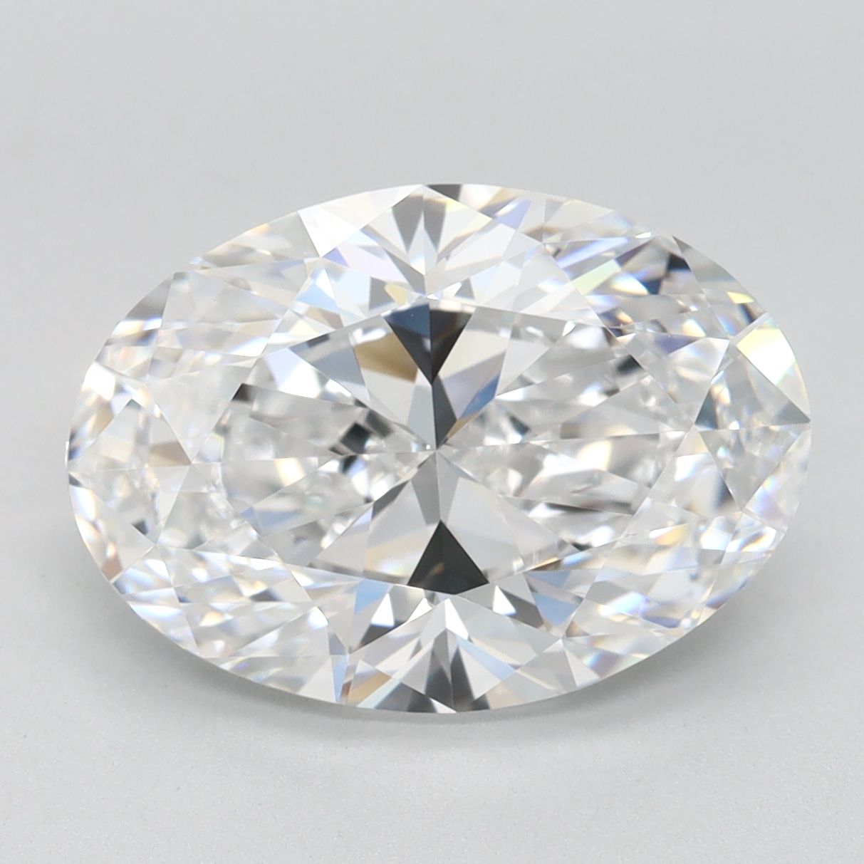 3.99 ct. oval Lab Grown Diamond front image