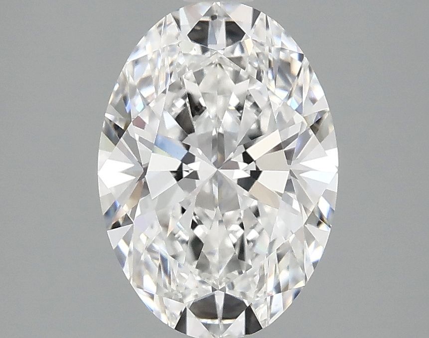 2.08 ct. oval Lab Grown Diamond front image