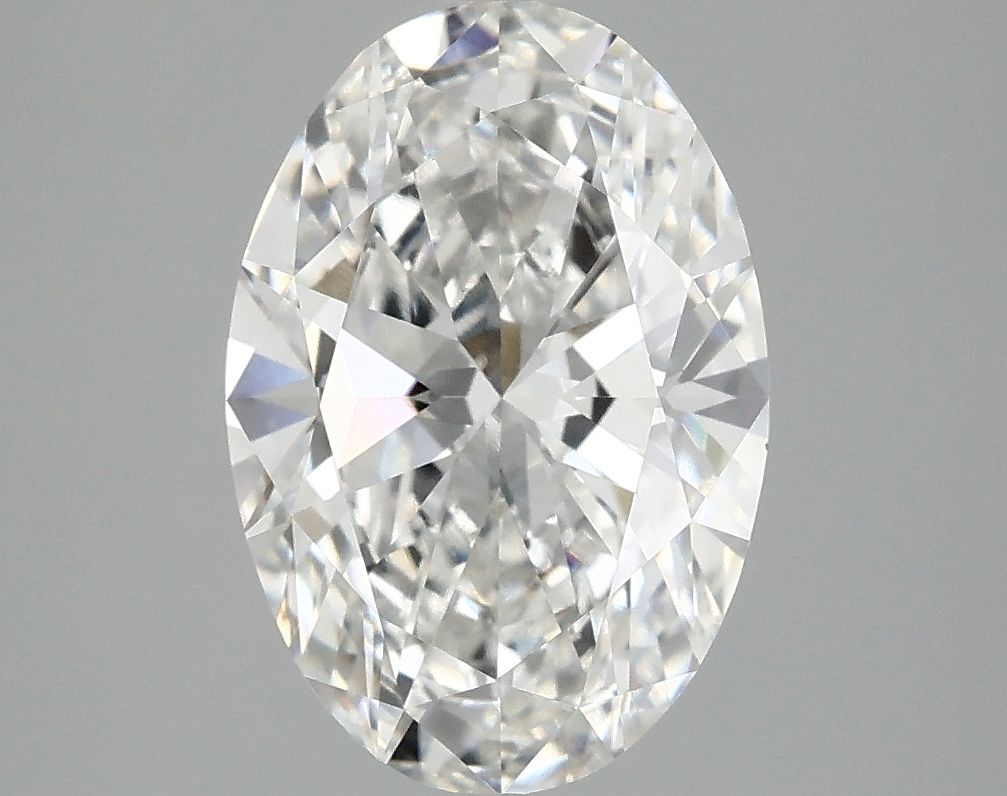2.87 ct. oval Lab Grown Diamond front image