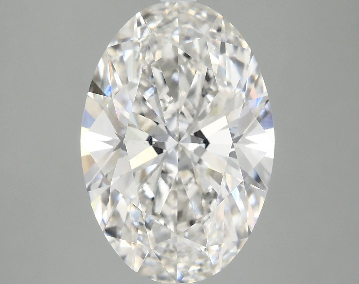 3.75 ct. oval Lab Grown Diamond front image