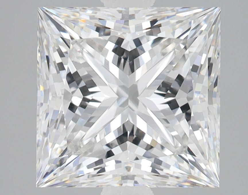 4.08 ct. princess Lab Grown Diamond front image