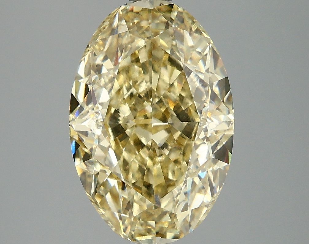 4.06 ct. oval Lab Grown Diamond front image