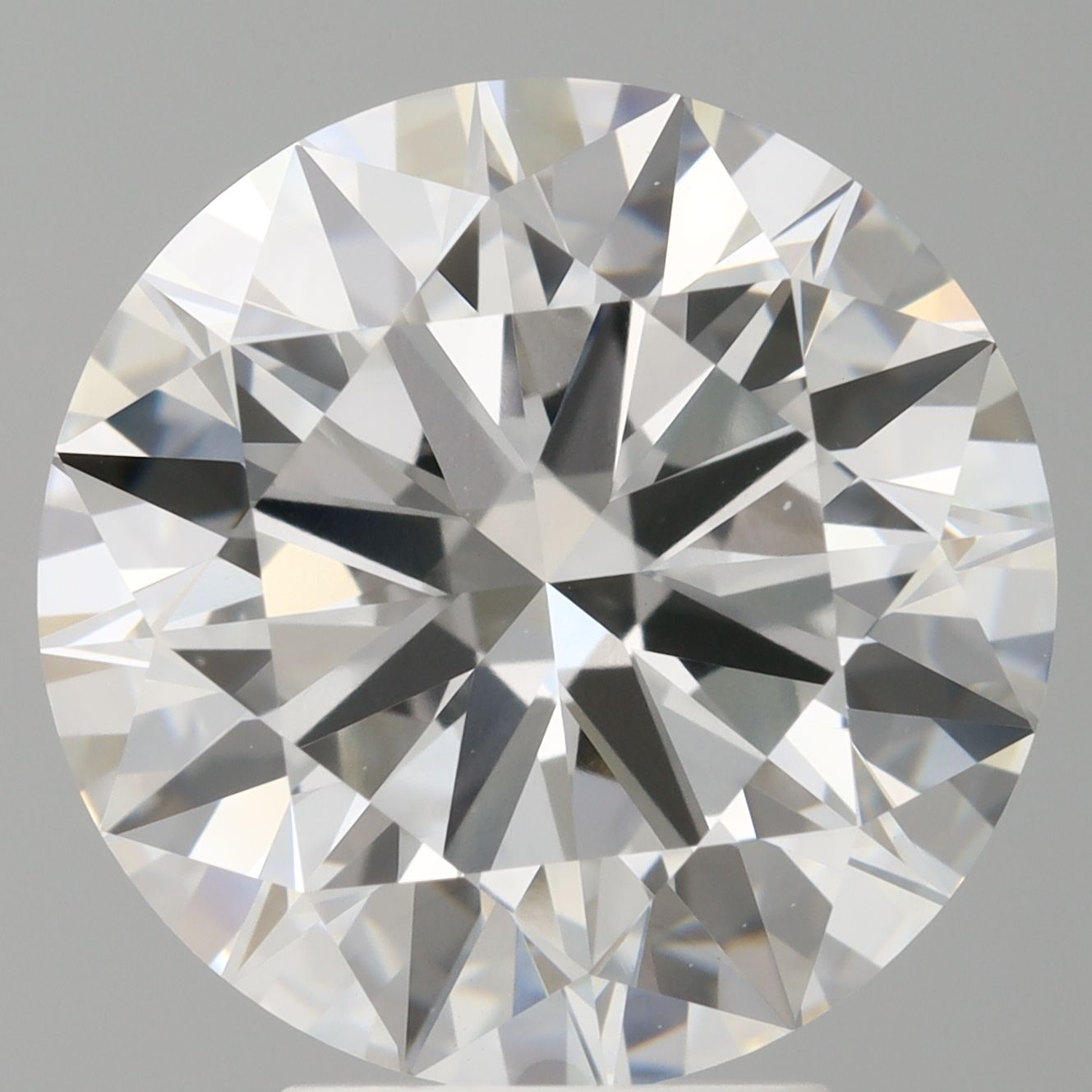 5.02 ct. round Lab Grown Diamond front image