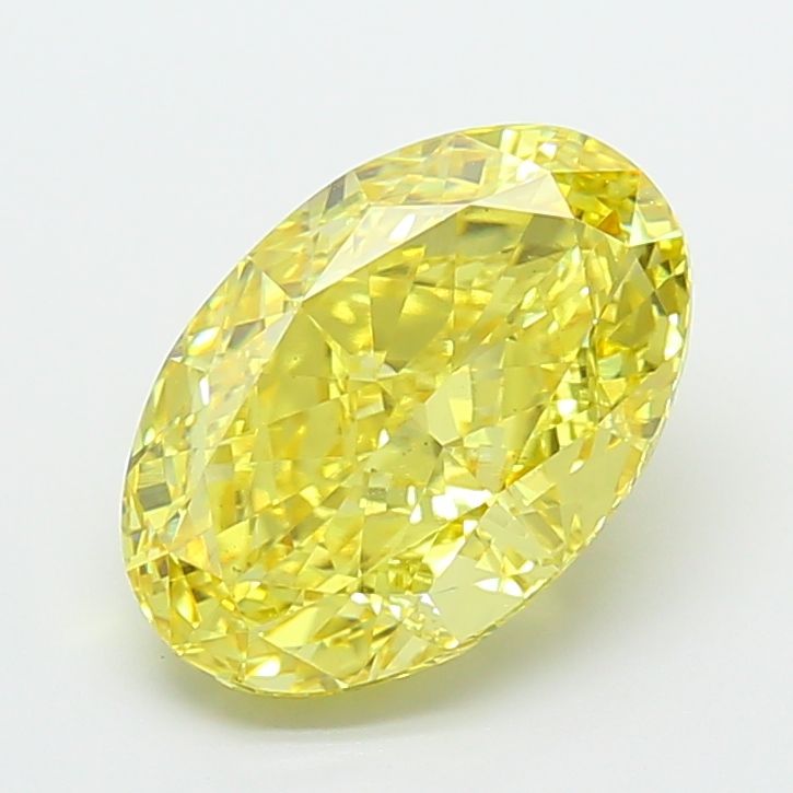 5.12 ct. oval Lab Grown Diamond front image