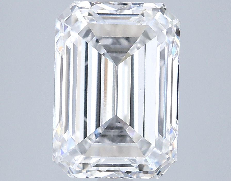 3.79 ct. emerald Lab Grown Diamond front image