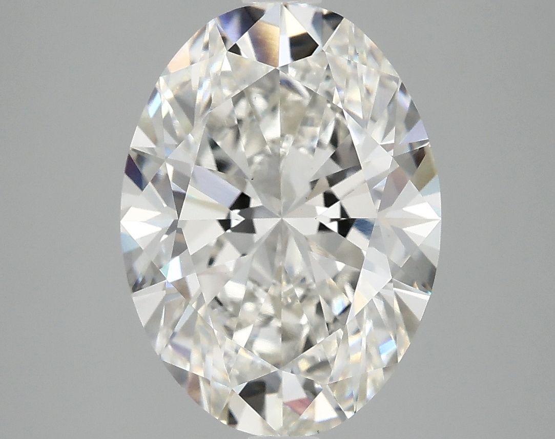 4.10 ct. oval Lab Grown Diamond front image