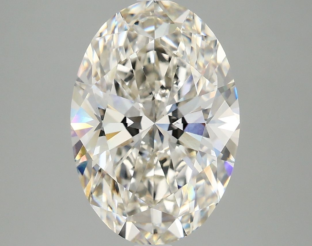 4.02 ct. oval Lab Grown Diamond front image