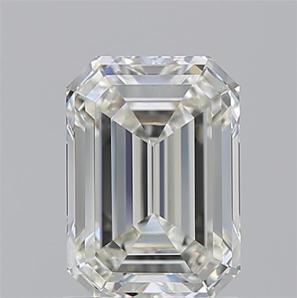 Diamant Émeraude 1.50 ct - Couleur J - Pureté VS2