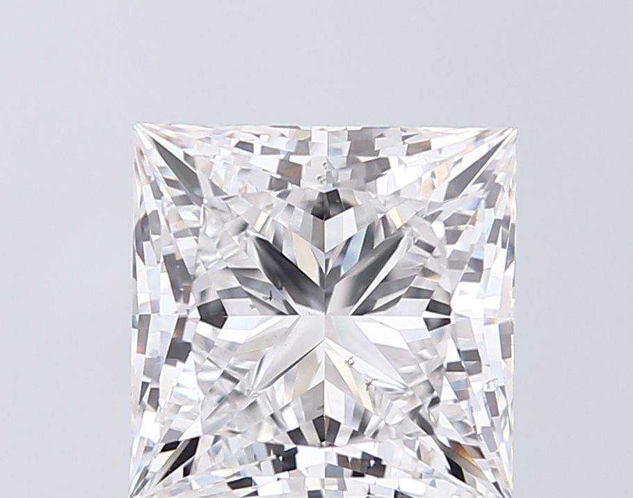 6.11 ct. princess Lab Grown Diamond front image