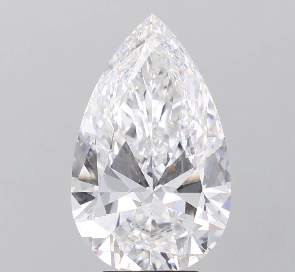 7.01 ct. pear Lab Grown Diamond front image