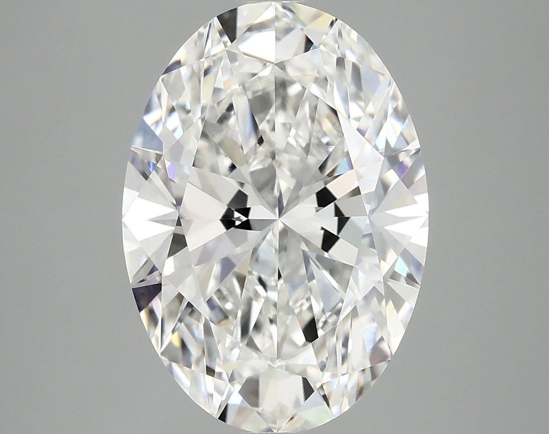3.92 ct. oval Lab Grown Diamond front image