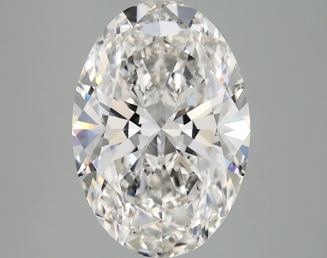 4.02 ct. oval Lab Grown Diamond front image