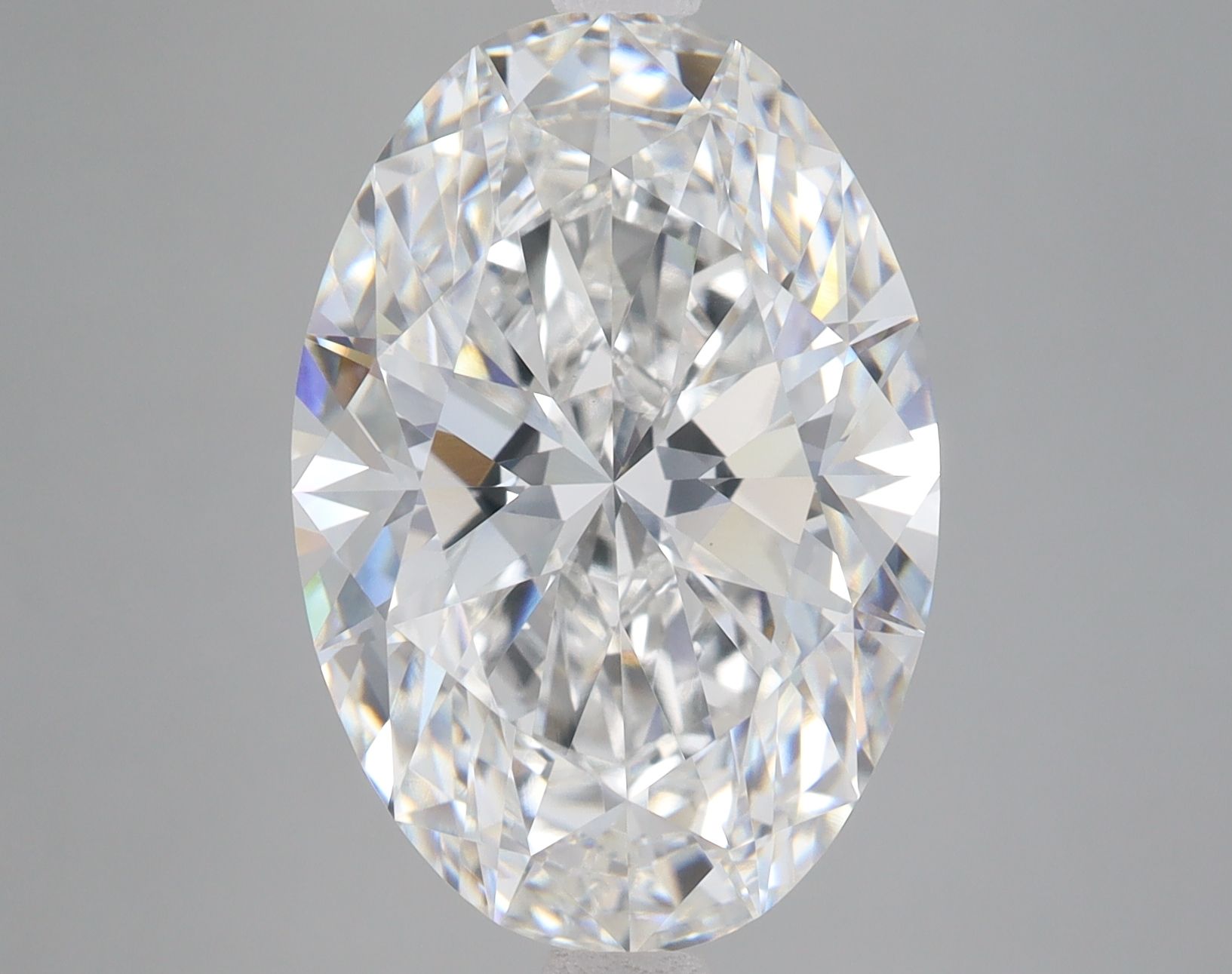 8.09 ct. oval Lab Grown Diamond front image