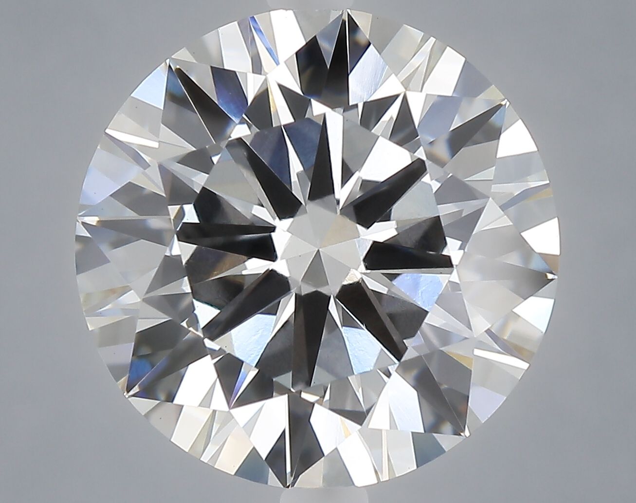 5.02 ct. round Lab Grown Diamond front image