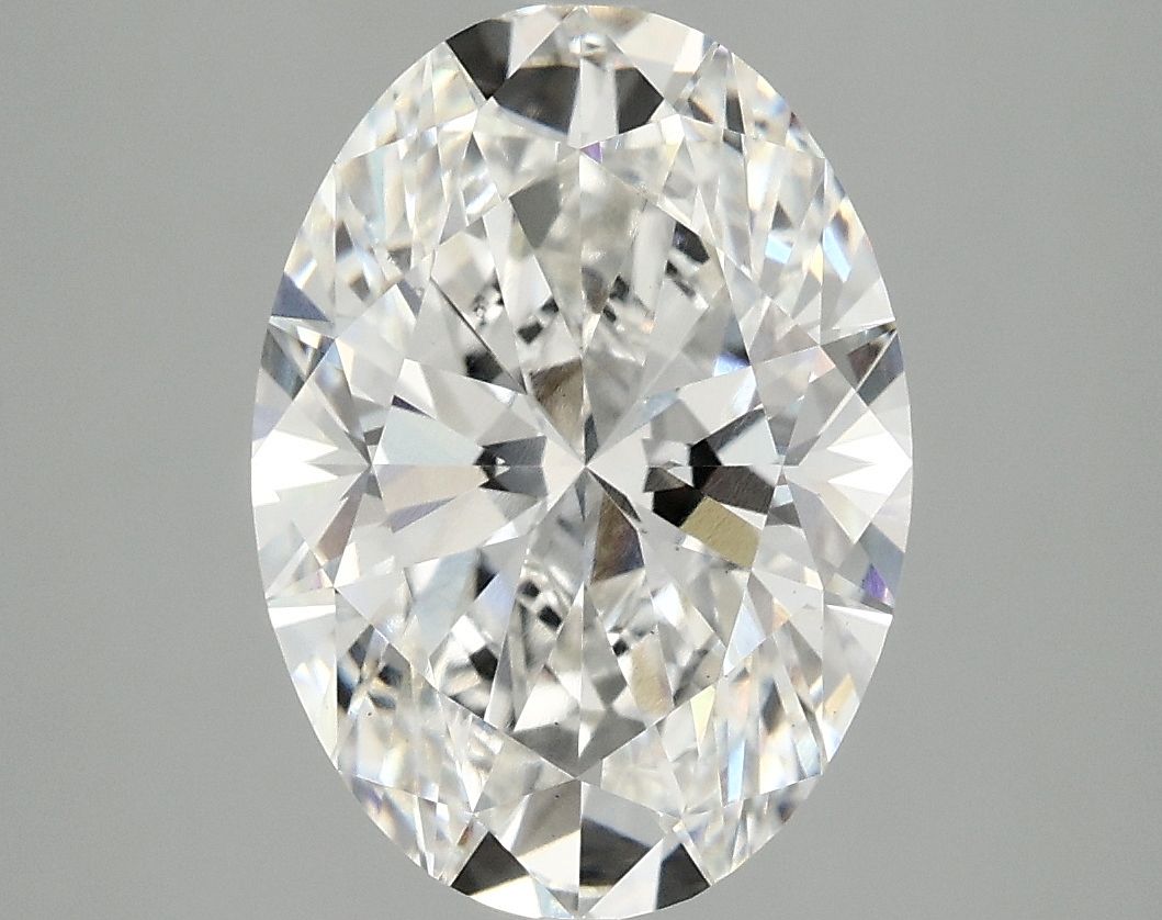3.91 ct. oval Lab Grown Diamond front image
