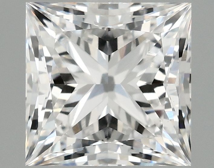 2.09 ct. princess Lab Grown Diamond front image