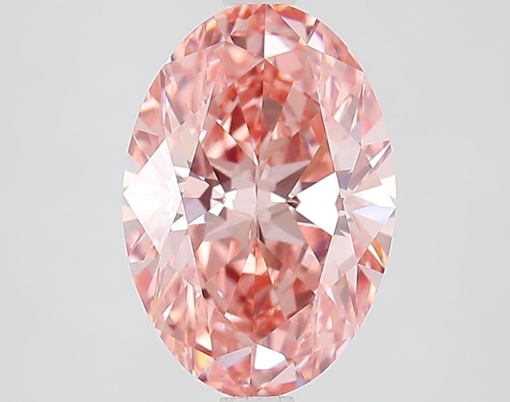2.86 ct. oval Lab Grown Diamond front image