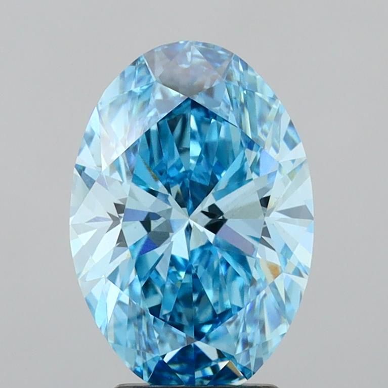 3.01 ct. oval Lab Grown Diamond front image