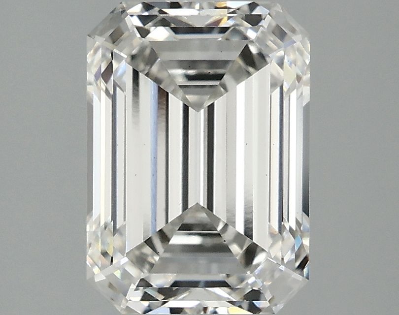 2.55 ct. emerald Lab Grown Diamond front image