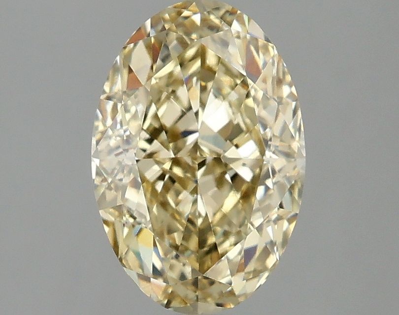 2.10 ct. oval Lab Grown Diamond front image