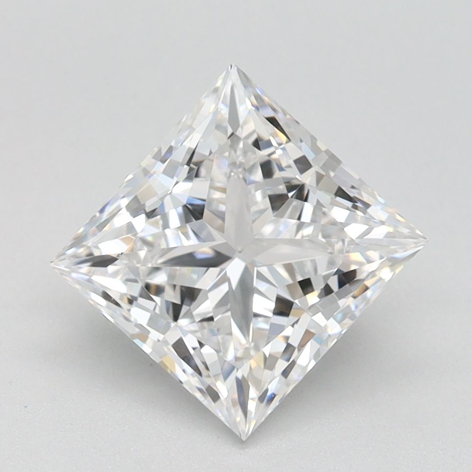 1.64 ct. princess Lab Grown Diamond front image