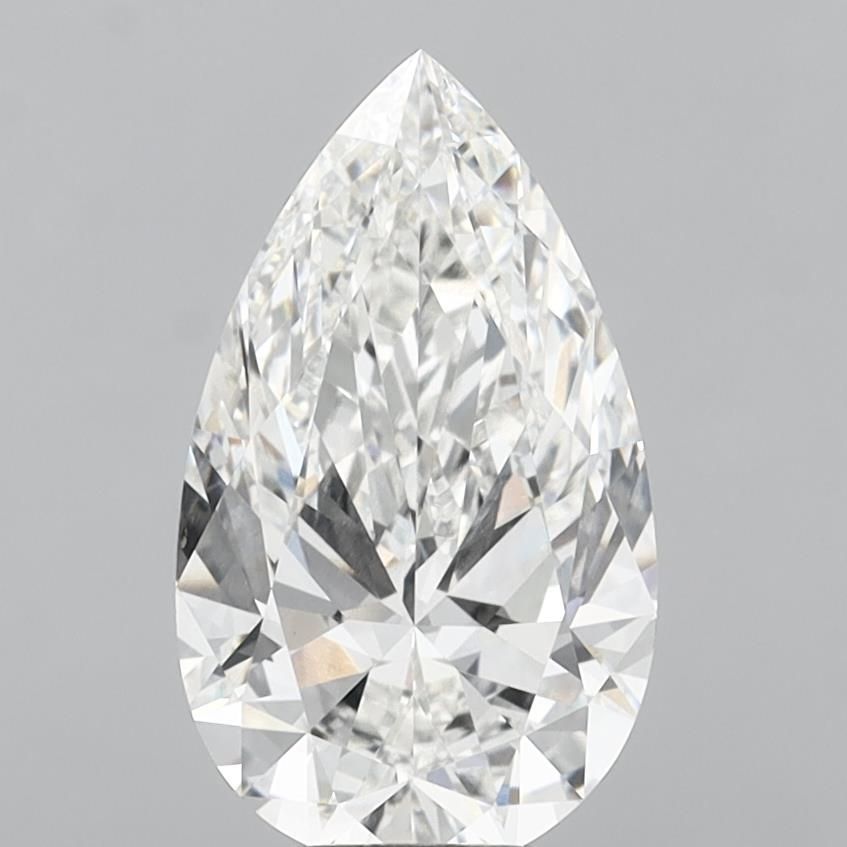 6.08 ct. pear Lab Grown Diamond front image