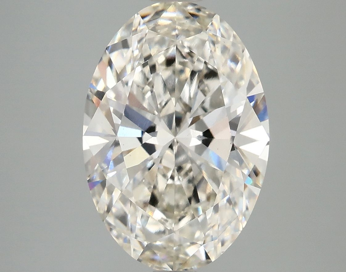 3.90 ct. oval Lab Grown Diamond front image