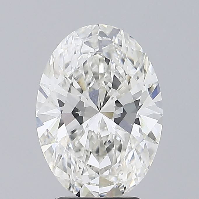4.07 ct. oval Lab Grown Diamond front image
