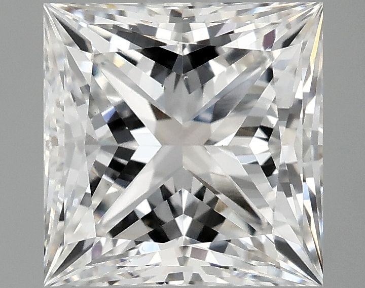 2.06 ct. princess Lab Grown Diamond front image