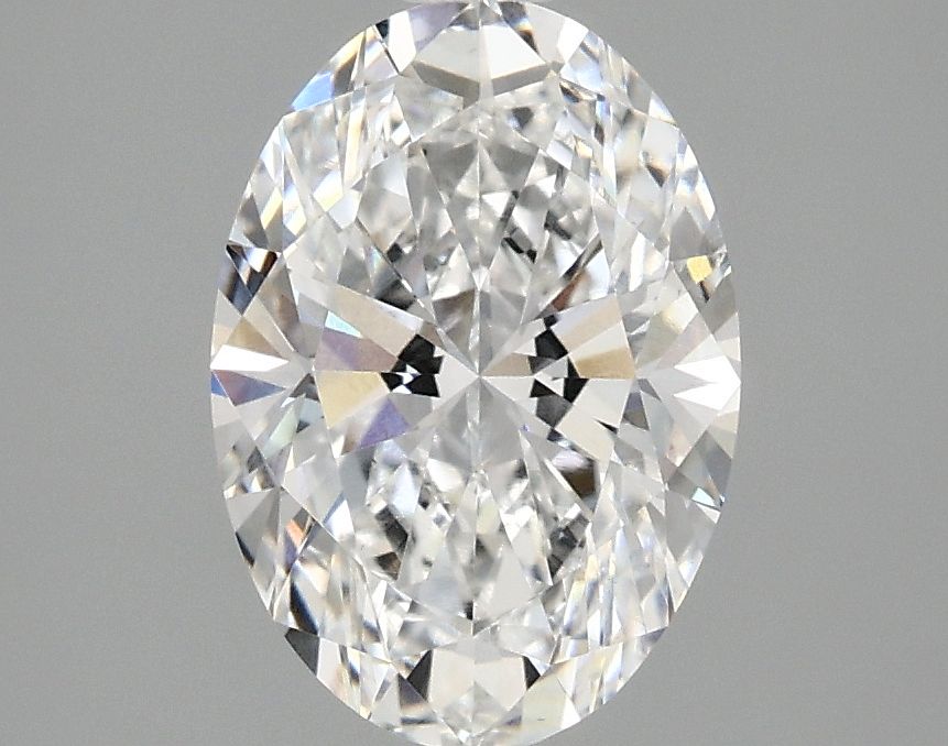 2.10 ct. oval Lab Grown Diamond front image