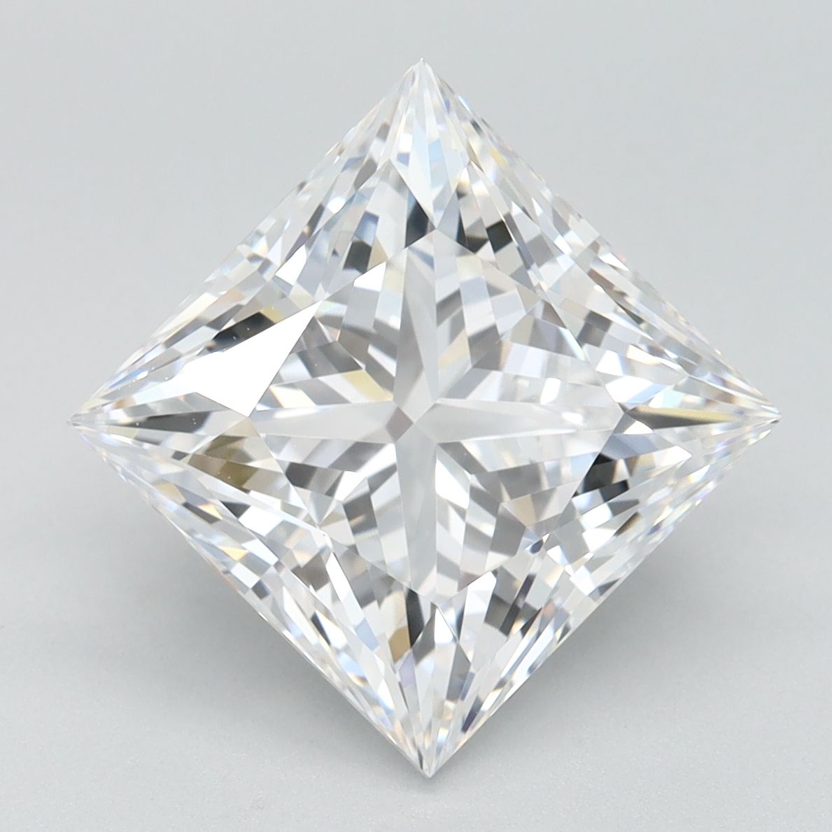 4.04 ct. princess Lab Grown Diamond front image