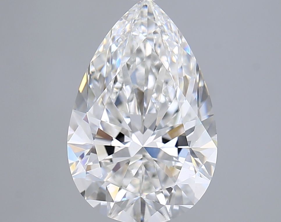 3.51 ct. pear Lab Grown Diamond front image