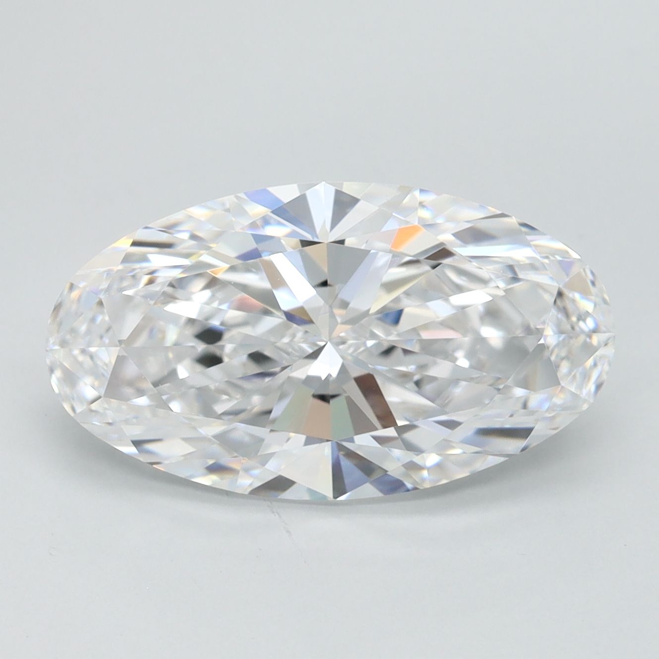 3.02 ct. oval Lab Grown Diamond front image