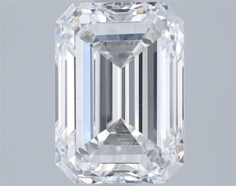 2.76 ct. emerald Lab Grown Diamond front image