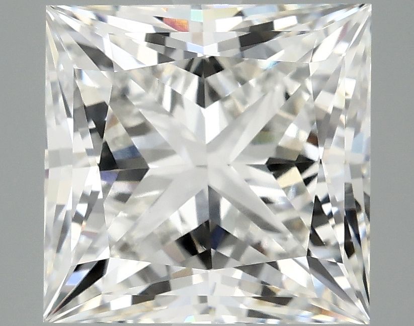 4.18 ct. princess Lab Grown Diamond front image