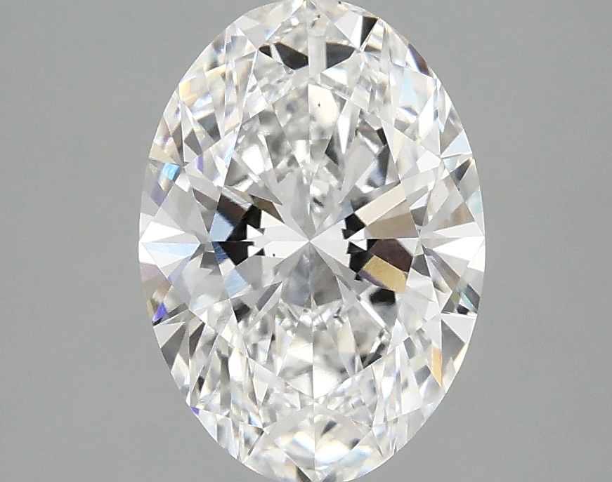 2.10 ct. oval Lab Grown Diamond front image