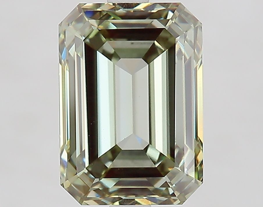 4.10 ct. emerald Lab Grown Diamond front image