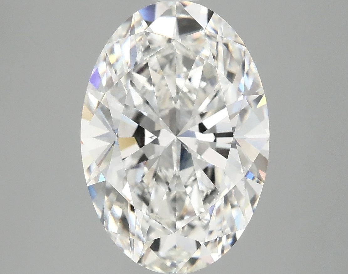 4.10 ct. oval Lab Grown Diamond front image