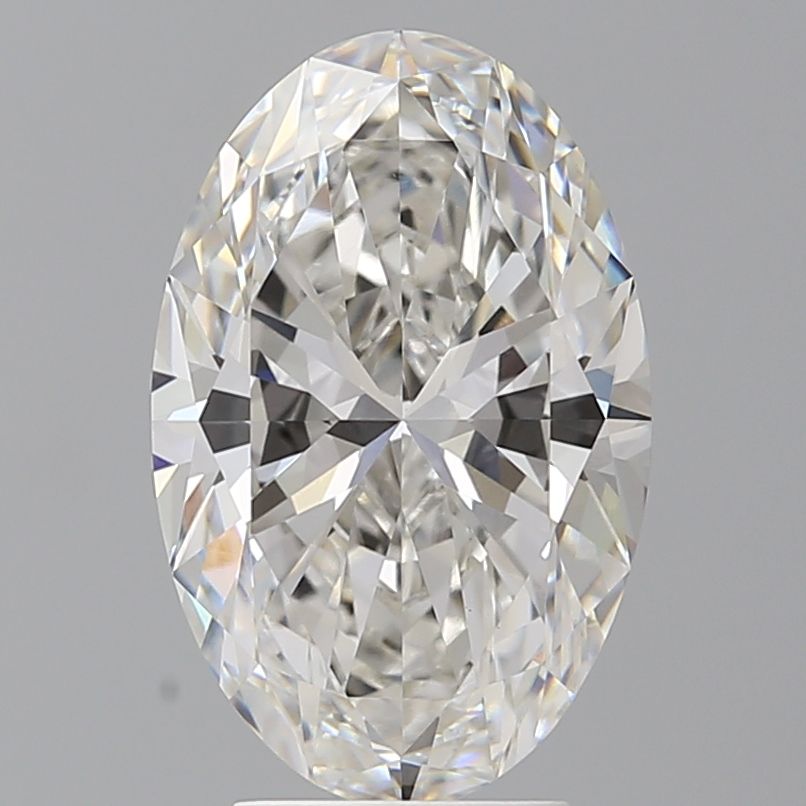 4.09 ct. oval Lab Grown Diamond front image
