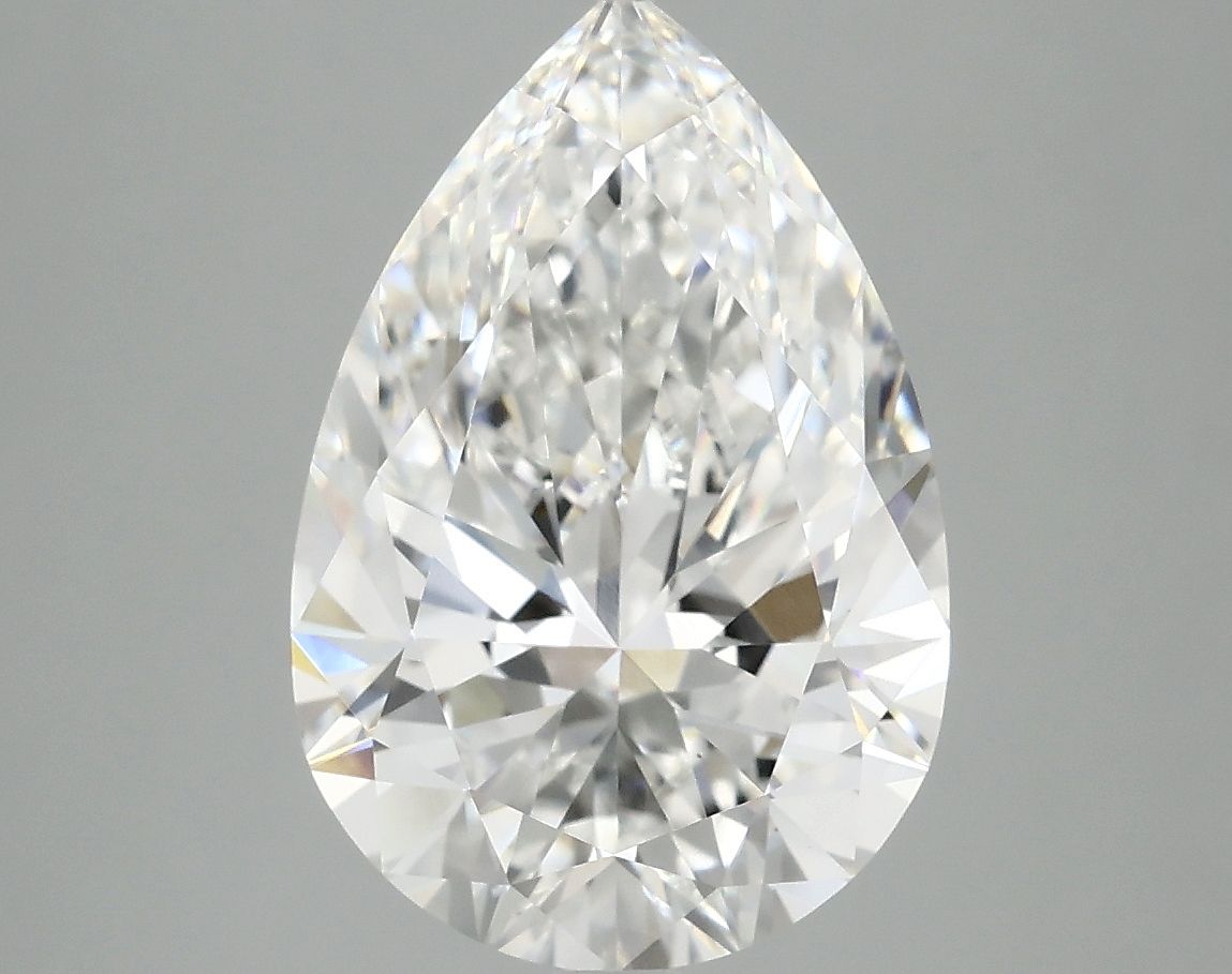 4.06 ct. pear Lab Grown Diamond front image