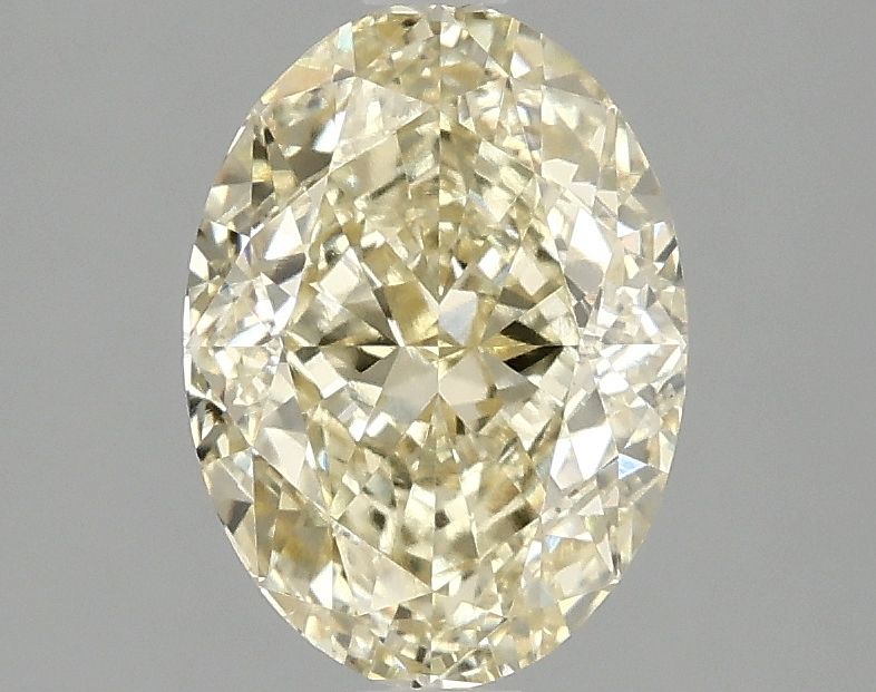 2.10 ct. oval Lab Grown Diamond front image