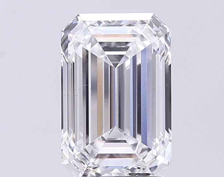 3.52 ct. emerald Lab Grown Diamond front image