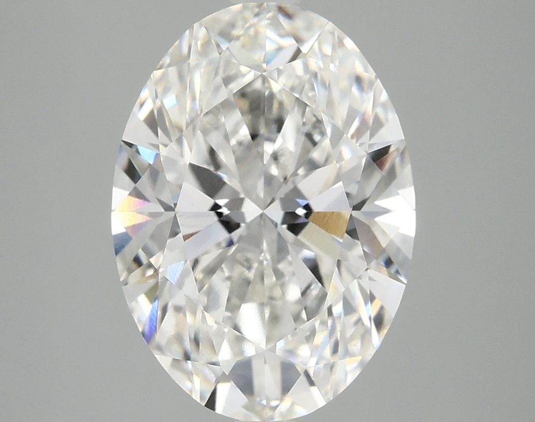 4.07 ct. oval Lab Grown Diamond front image