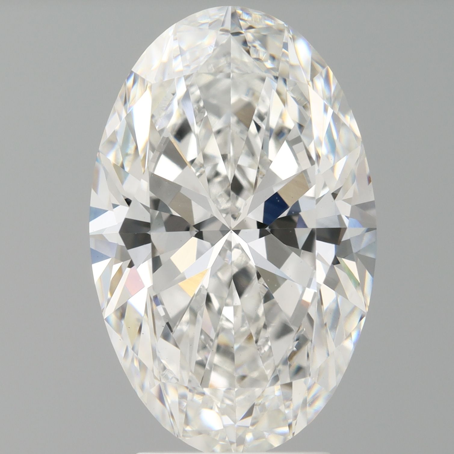 4.08 ct. oval Lab Grown Diamond front image