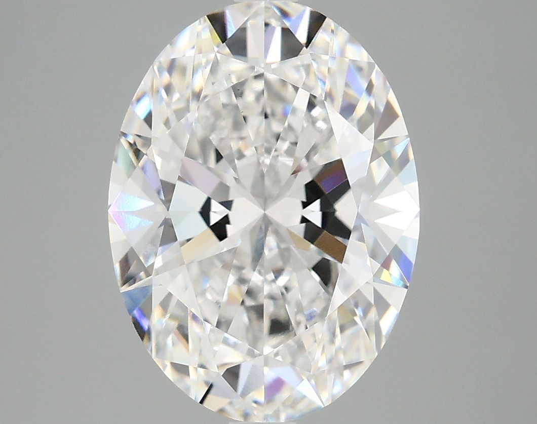 4.06 ct. oval Lab Grown Diamond front image