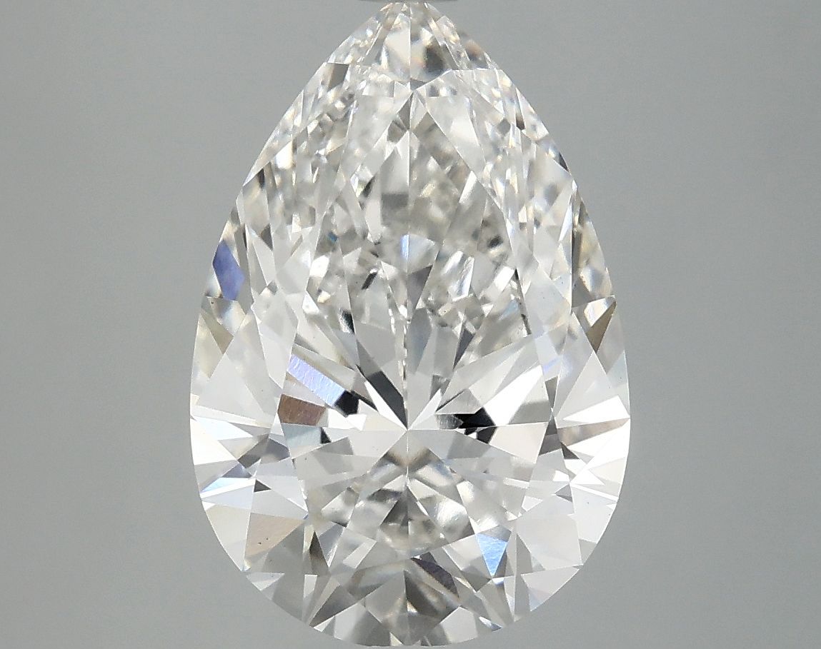 4.06 ct. pear Lab Grown Diamond front image